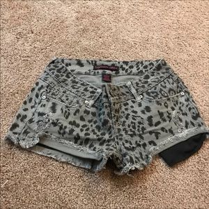Cheetah shorts